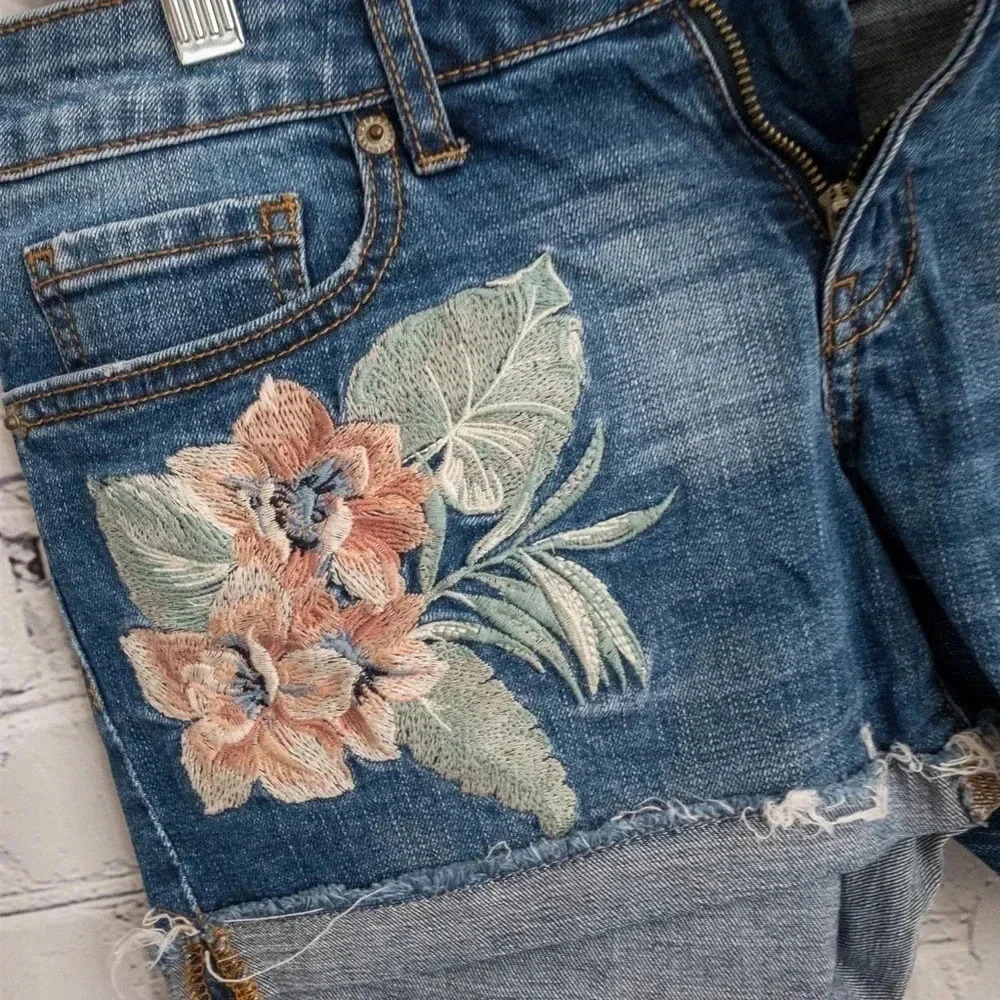 Aeropostale Jean Shorts Sz4 - Picture 2 of 5